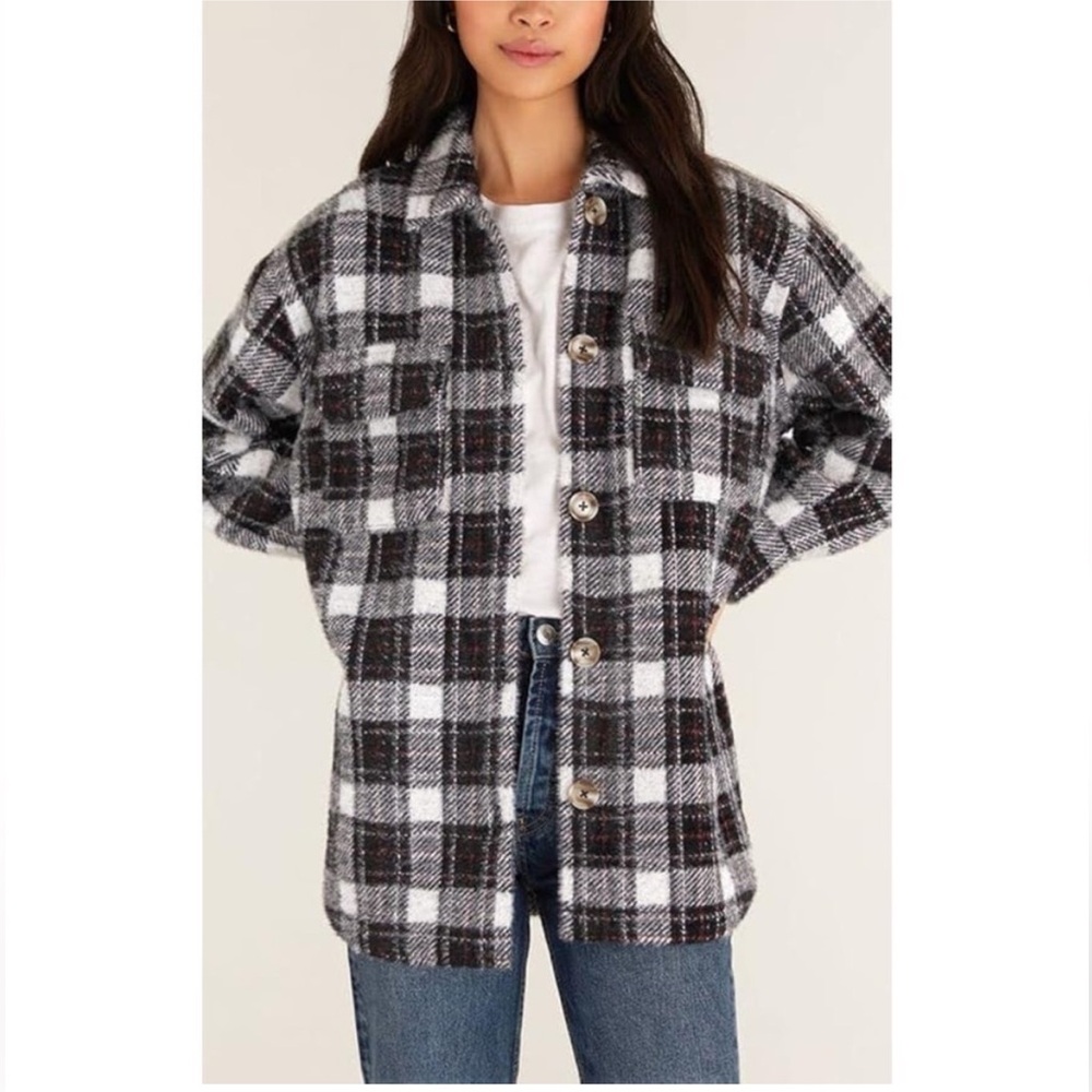 Z Supply Plaid Tucker Shacket!